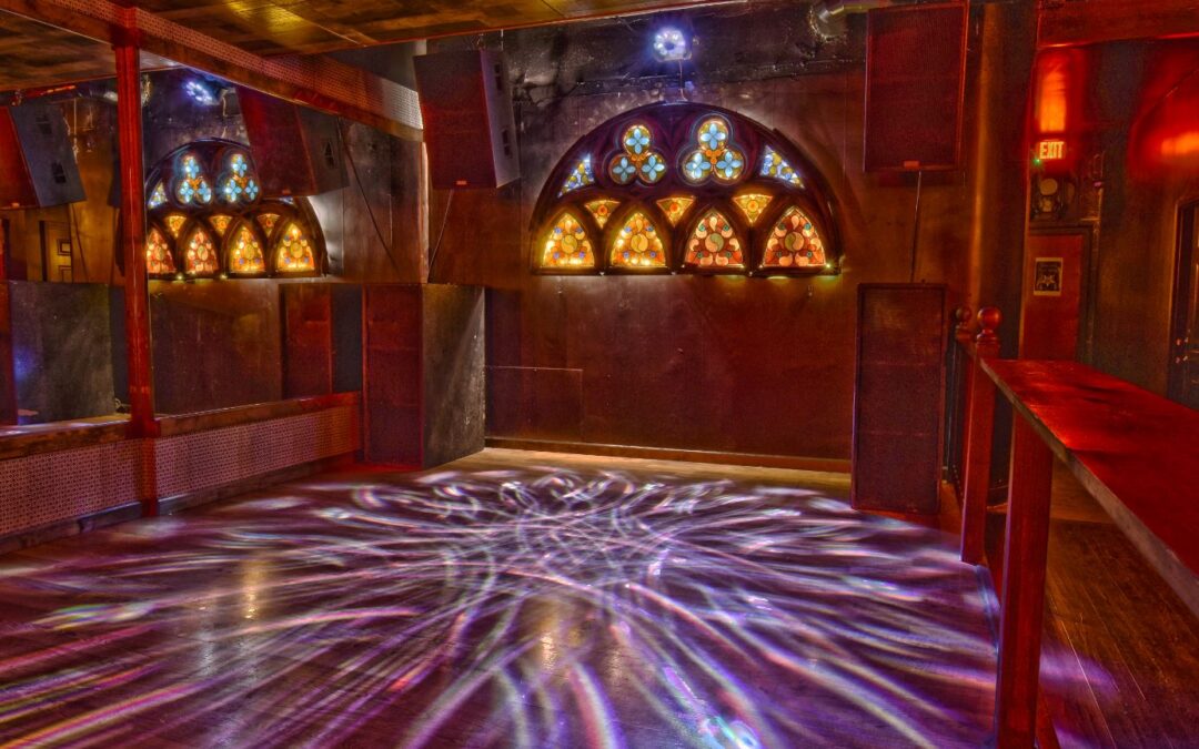 Dancefloor of The High Dive Nightclub, Jos Campau Ave, Hamtramck, Michigan